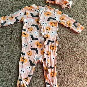 Milkberry Halloween-Themed Kids One Piece Pajama Set